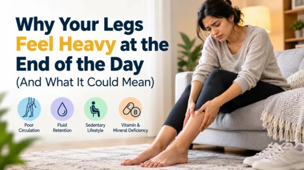 Why Your Legs Feel Heavy at the End of the Day (And What It Could Mean)