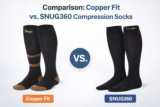 Comparison: Copper Fit vs. SNUG360 Compression Socks
