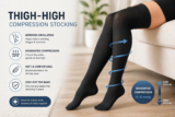 Top 10 Thigh-High Compression Stockings for Support & Recovery